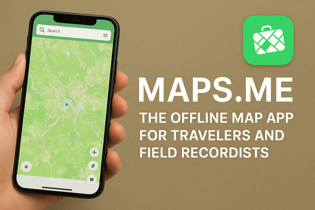 Maps.me: The Offline Map App Every Traveler and Field Recordist Should Have