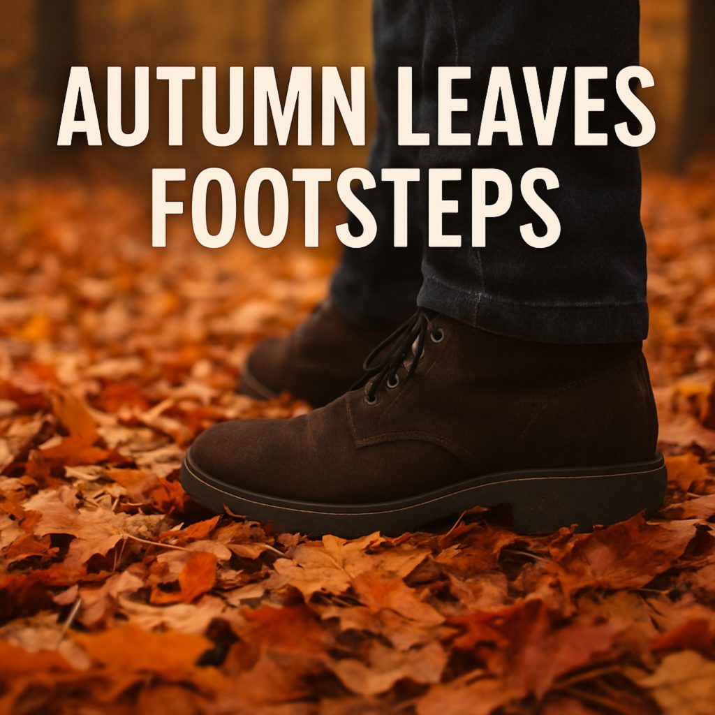 Autumn Leaves Footsteps – Crunchy Fall Walking Soundscapes Cover Album