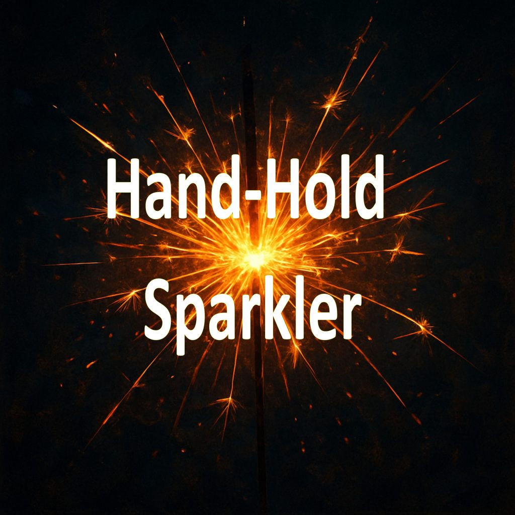 Hand-Hold Sparkler Sound Effects Cover Album